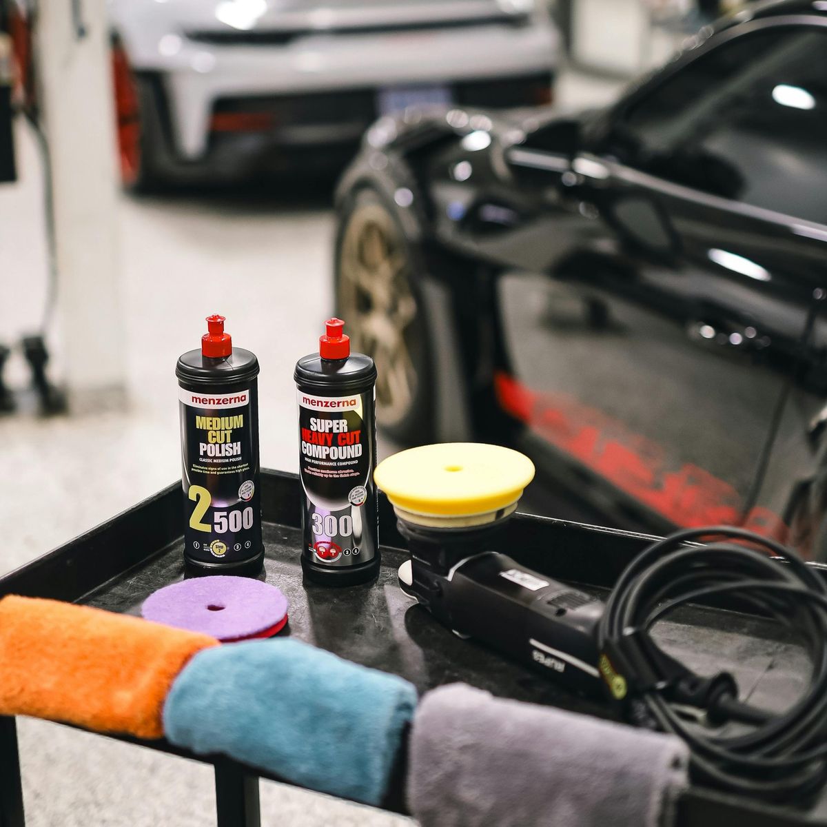 مواد تلميع سيارات إيطالية وأمريكية - مغسلة العتيبي